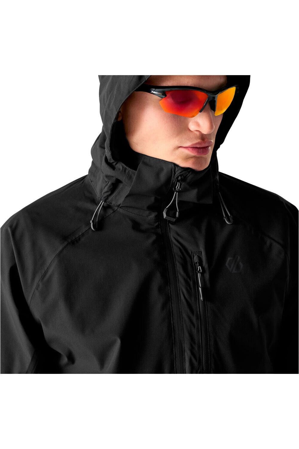 Dare2b chaqueta impermeable hombre SWITCH OUT III NEGRO 06