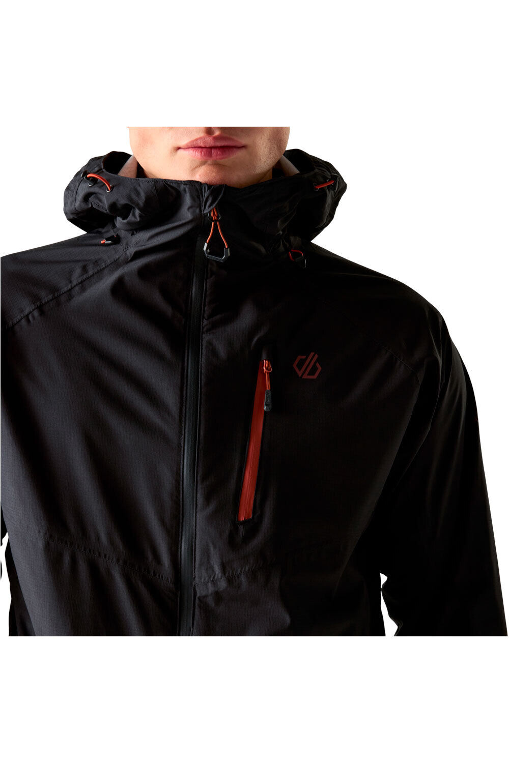 Dare2b chaqueta impermeable hombre TORREK BREATH OUT NEGRO 03