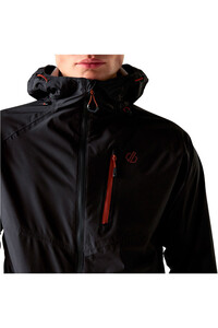 Dare2b chaqueta impermeable hombre TORREK BREATH OUT NEGRO 03