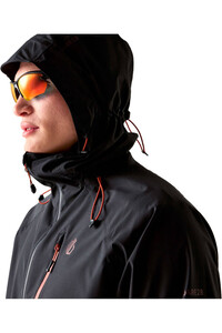Dare2b chaqueta impermeable hombre TORREK BREATH OUT NEGRO vista detalle