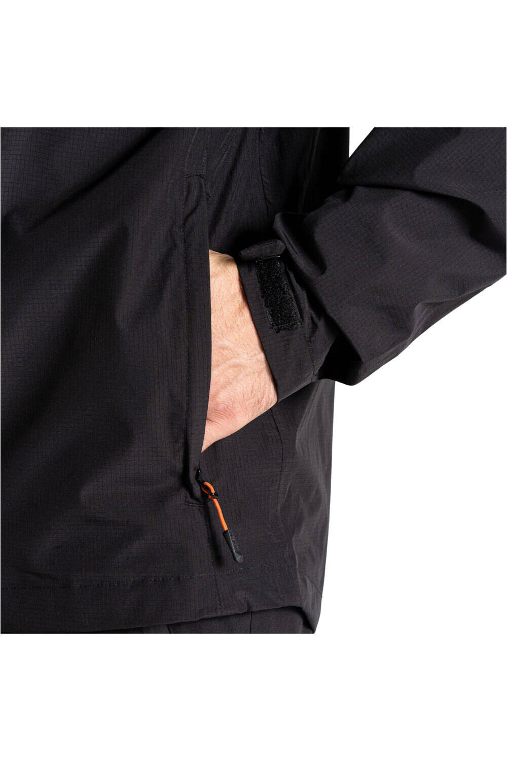 Dare2b chaqueta impermeable hombre TORREK BRTHE OUT NEGRO 04