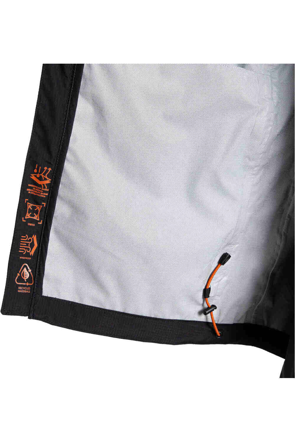 Dare2b chaqueta impermeable hombre TORREK BRTHE OUT NEGRO 08