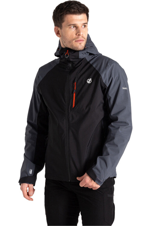 Dare2b chaqueta impermeable hombre TORREK NEGRO