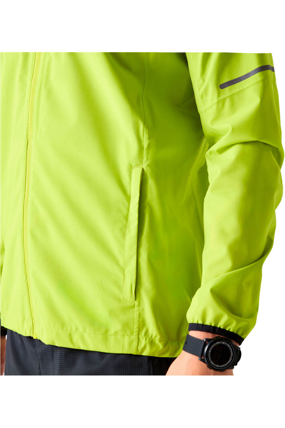 Dare2b chaqueta impermeable hombre ULTRALITE VERDE 03