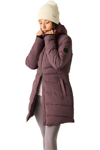 Dare2b chaqueta impermeable insulada mujer GLACIER LONG MORADO 03