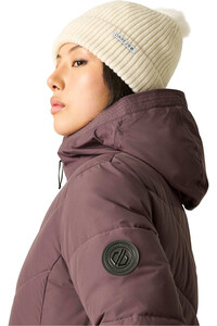 Dare2b chaqueta impermeable insulada mujer GLACIER LONG MORADO 04