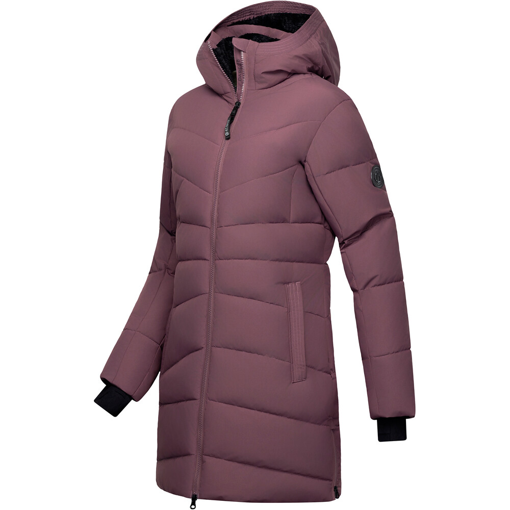 Dare2b chaqueta impermeable insulada mujer GLACIER LONG MORADO 11