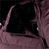 Dare2b chaqueta impermeable insulada mujer GLACIER LONG MORADO 13