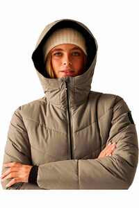 Dare2b chaqueta impermeable insulada mujer STRIKING V VERDE 05