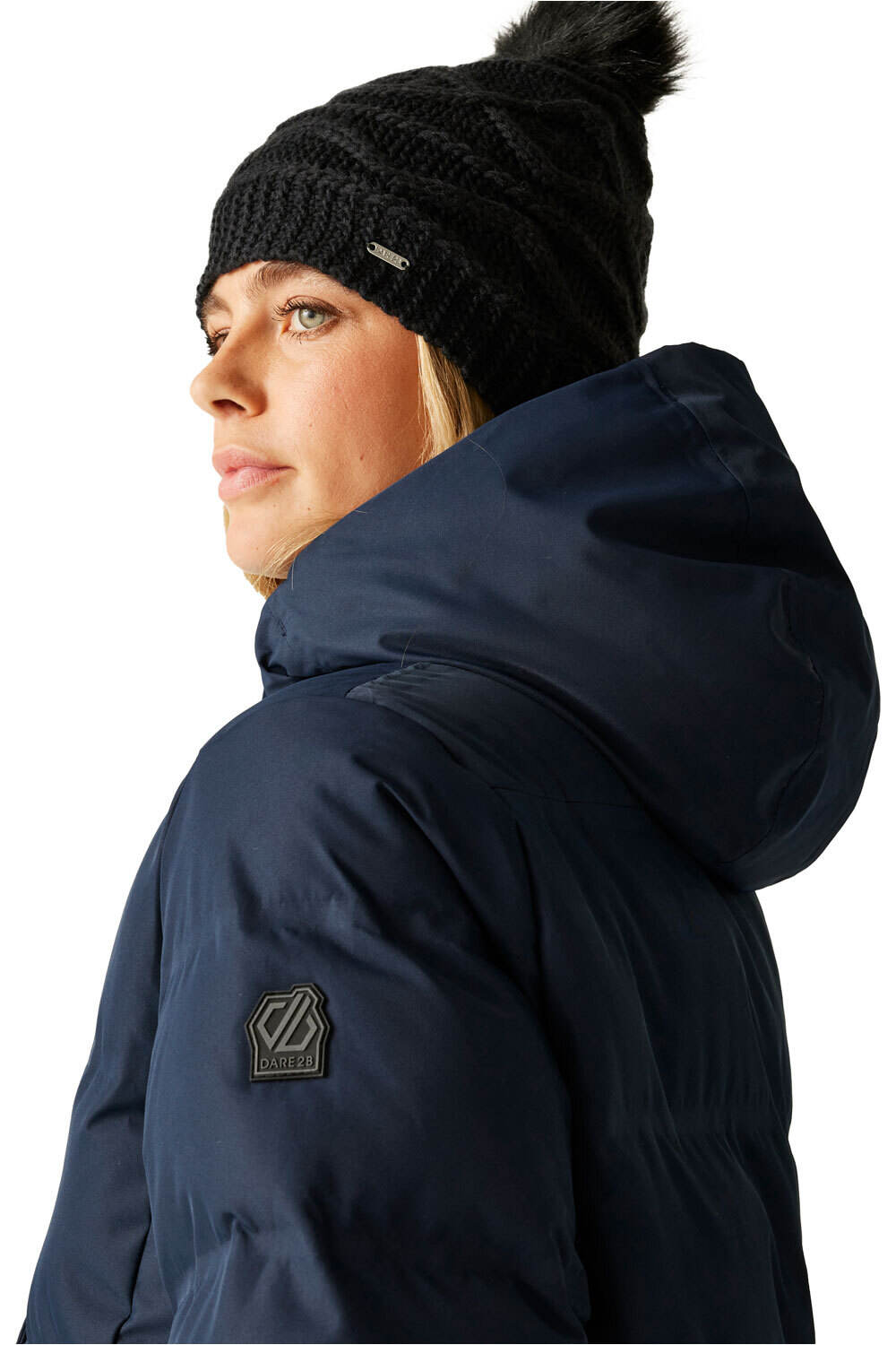 Dare2b chaqueta impermeable insulada mujer WANDER AZUL vista detalle