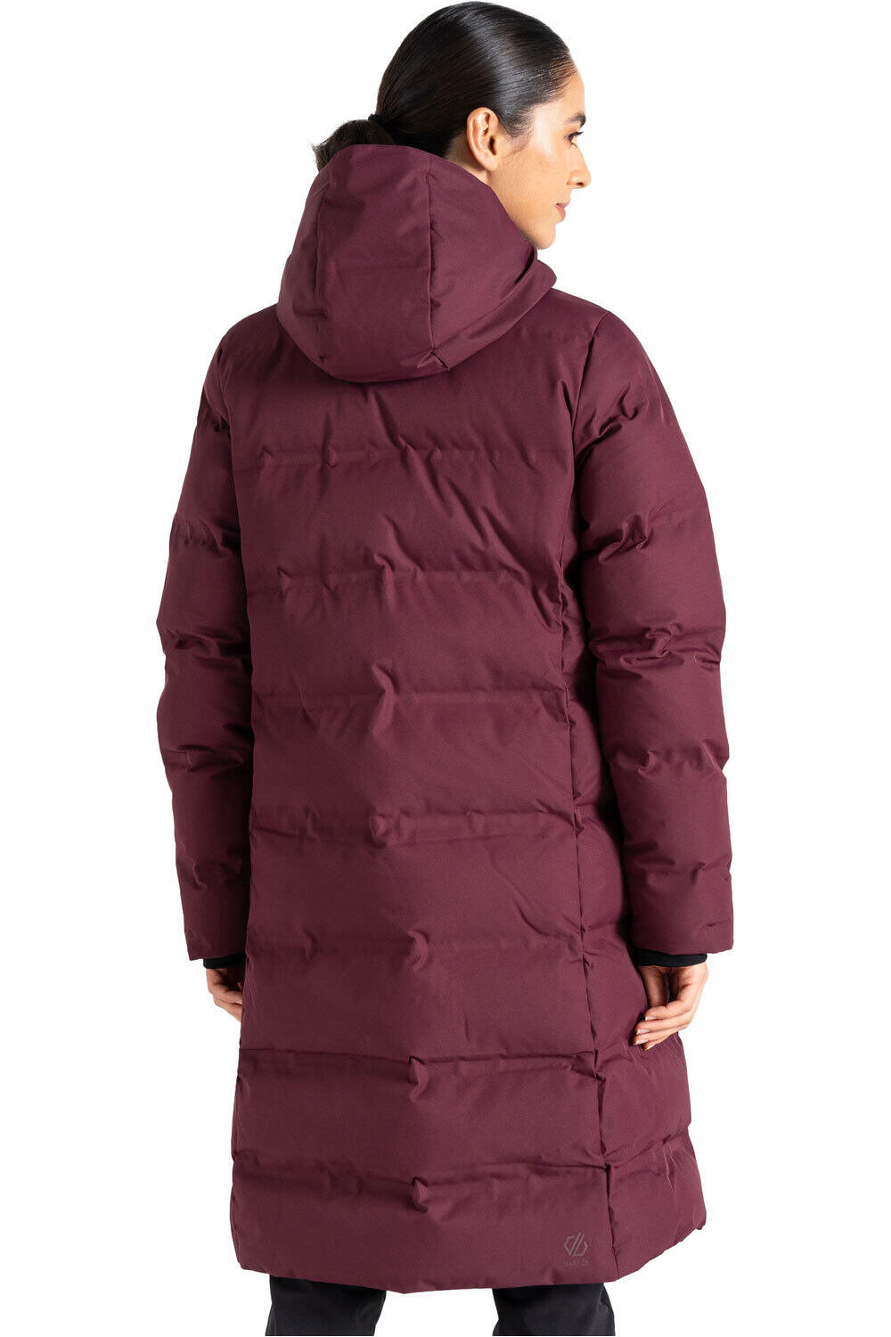 Dare2b chaqueta impermeable insulada mujer WANDER ROJO vista trasera
