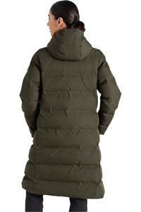 Dare2b chaqueta impermeable insulada mujer WANDER VERDE vista trasera
