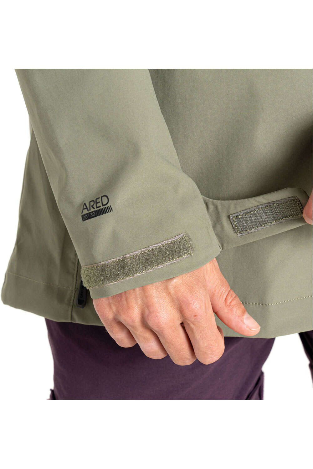 Dare2b chaqueta impermeable mujer SWITCH UP II VERDE 03