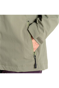 Dare2b chaqueta impermeable mujer SWITCH UP II VERDE vista detalle