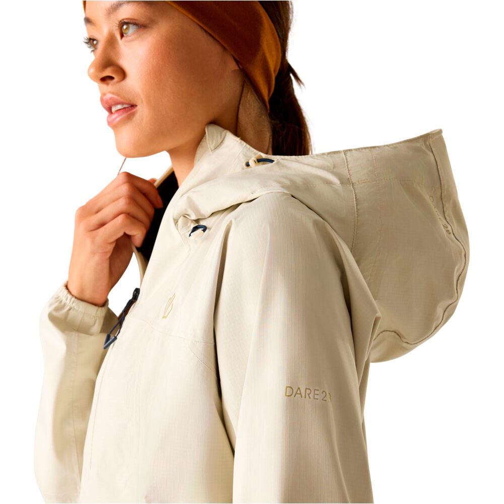 Dare2b chaqueta impermeable mujer TORREK BRTHE EASY MARRON 03
