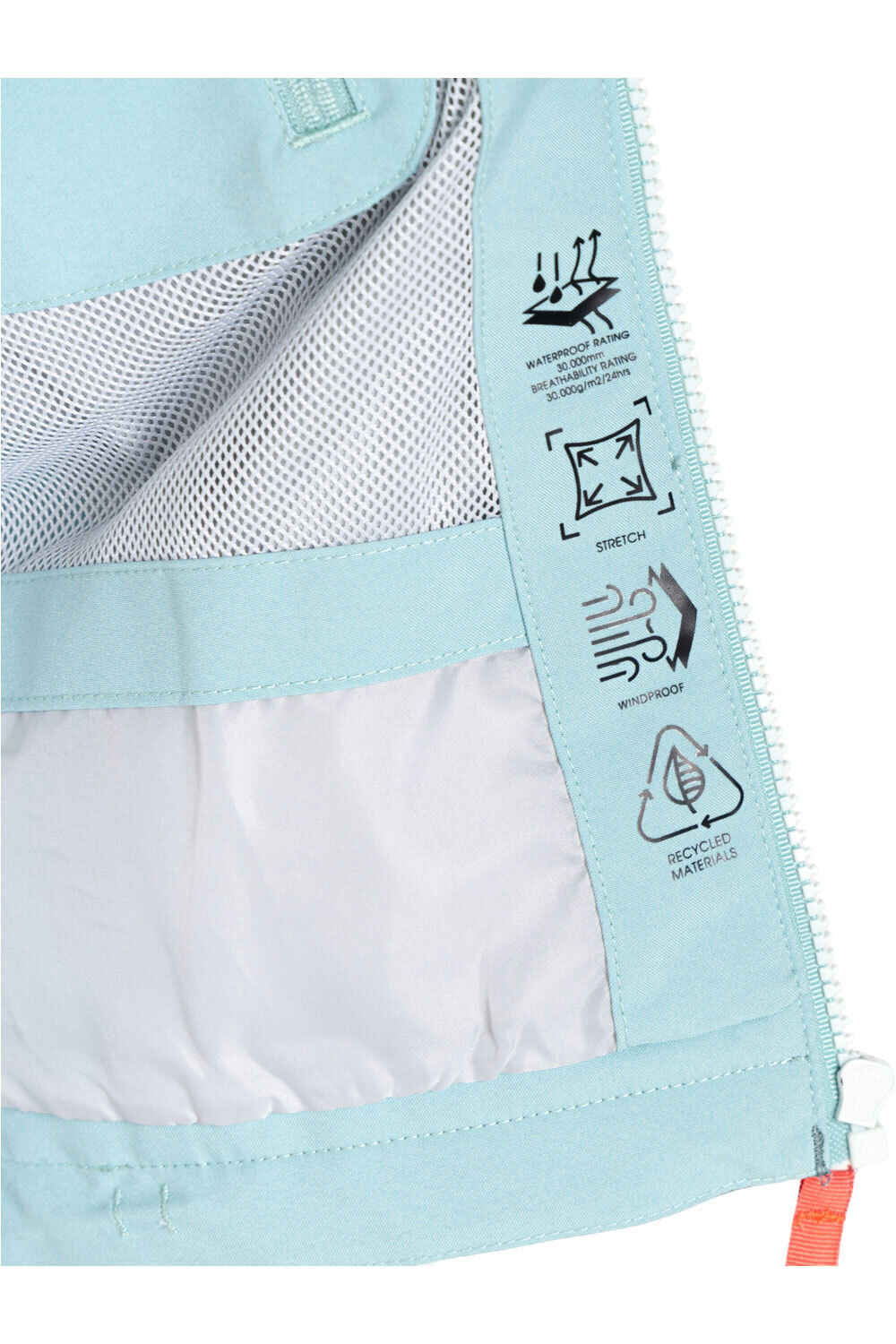Dare2b chaqueta impermeable niño EXPLORE II GRIS 03