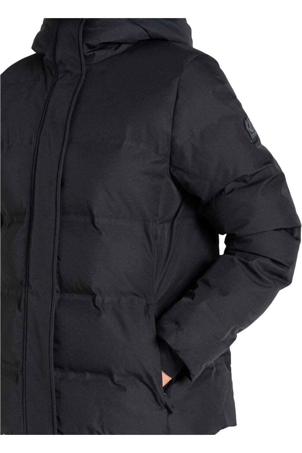 Dare2b chaqueta outdoor mujer ENTRUSTED NEGRO vista detalle
