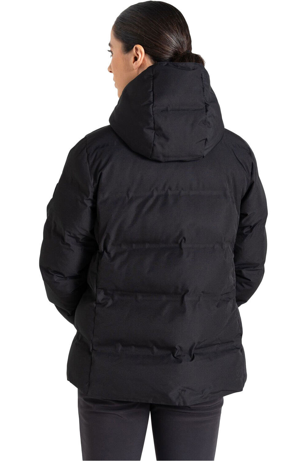Dare2b chaqueta outdoor mujer ENTRUSTED NEGRO vista trasera