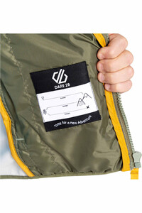 Dare2b chaqueta outdoor niño EXPLORE II VERDE vista detalle