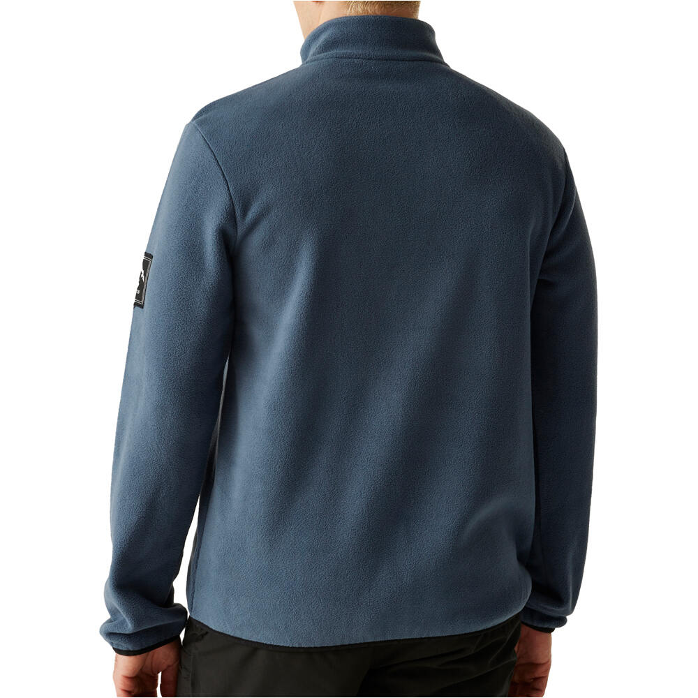 Dare2b forro polar hombre AFFINITY AZUL vista trasera