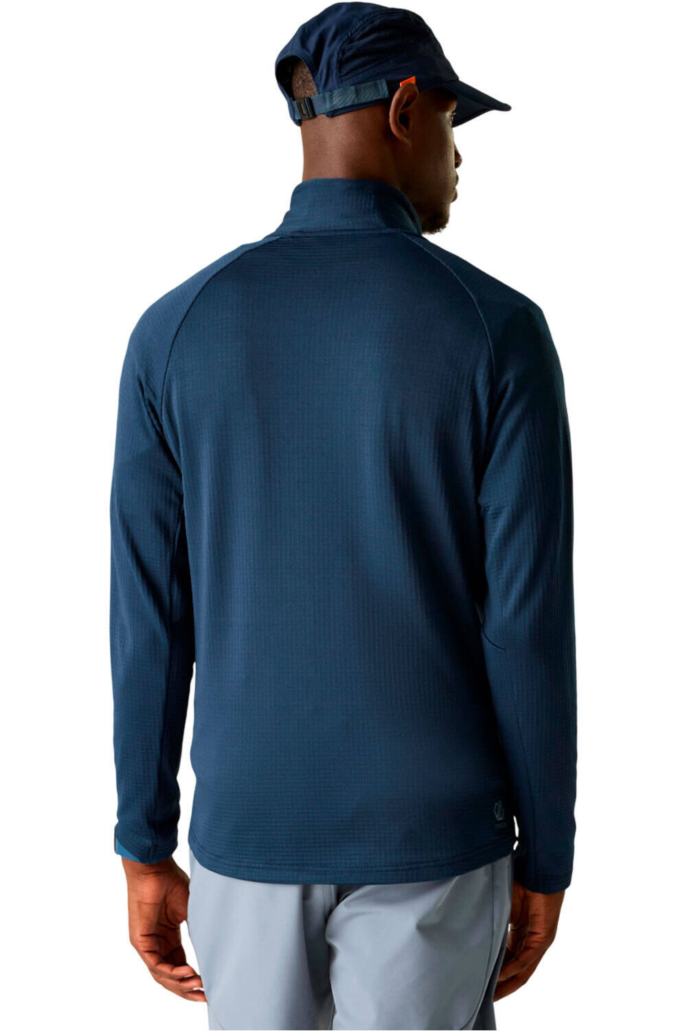 Dare2b forro polar hombre APEX STRETCH MID AZUL vista trasera
