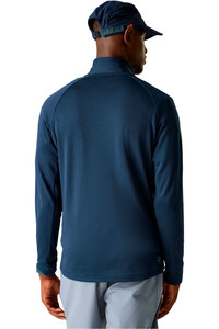 Dare2b forro polar hombre APEX STRETCH MID AZUL vista trasera