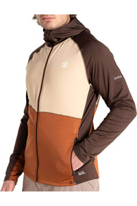Dare2b forro polar hombre ASSIMILATE III MARRON vista detalle