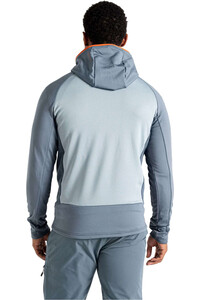 Dare2b forro polar hombre ASSIMILATE IV GRIS vista trasera
