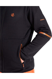 Dare2b forro polar hombre CAMBER CORE NEGRO vista detalle