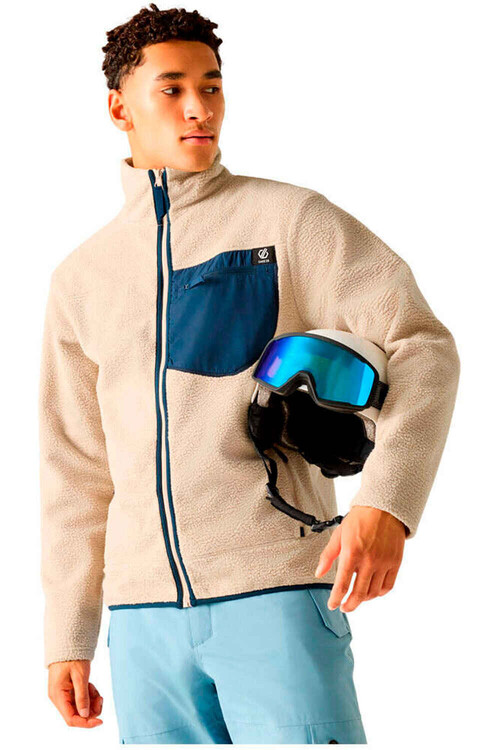 Dare2b forro polar hombre CamberShieldFle BLANCO
