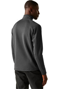 Dare2b forro polar hombre DIGNIFY IV NEGRO vista trasera