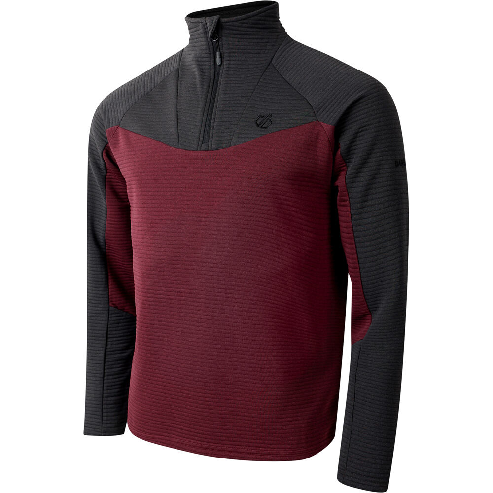 Dare2b forro polar hombre DIGNIFY NEGRO vista detalle