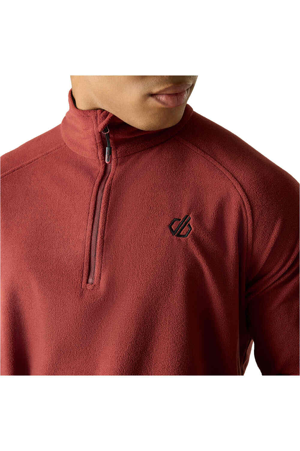 Dare2b forro polar hombre Freethink II ROJO vista detalle
