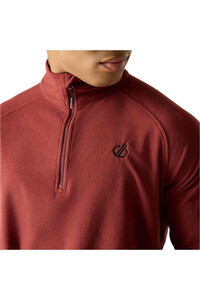 Dare2b forro polar hombre Freethink II ROJO vista detalle