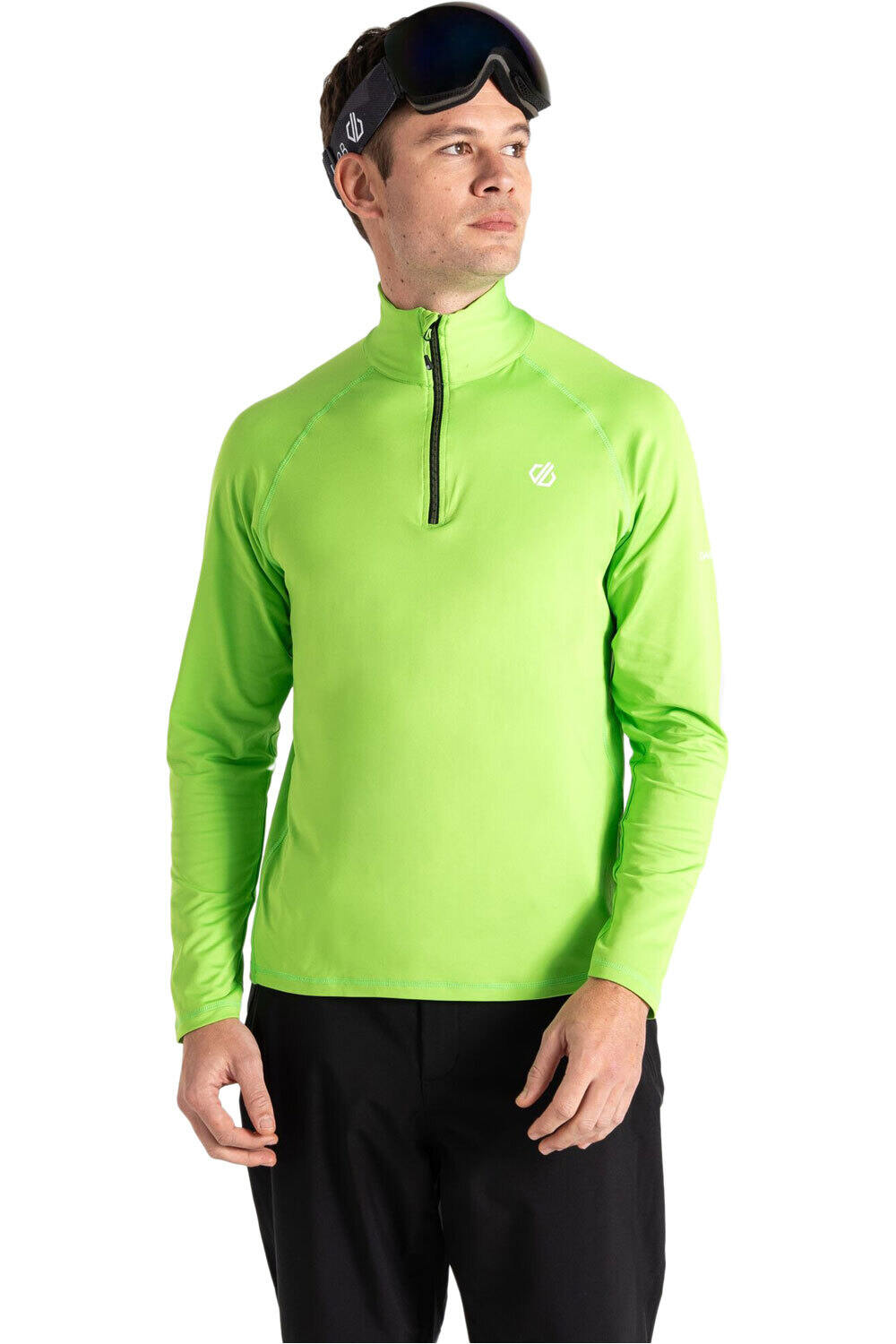 Dare2b forro polar hombre FUSE UP II COREST VERDE vista frontal