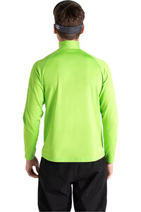 Dare2b forro polar hombre FUSE UP II COREST VERDE vista trasera