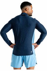 Dare2b forro polar hombre POWER UP AZUL vista trasera