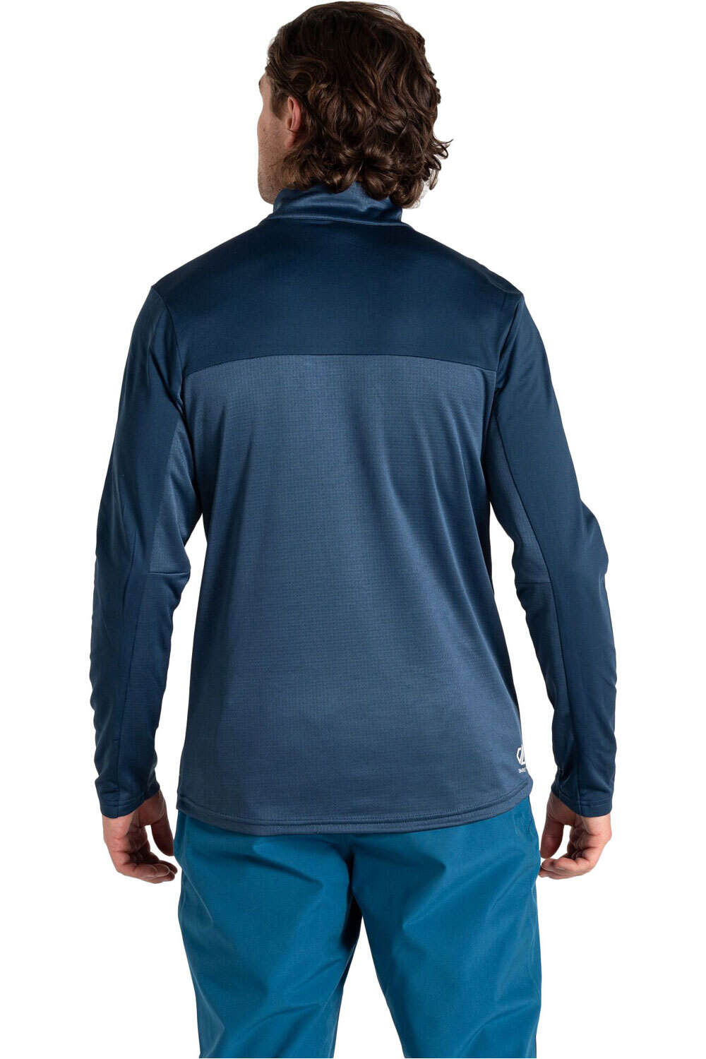 Dare2b forro polar hombre SUBSTRATUM III AZUL vista trasera