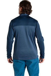 Dare2b forro polar hombre SUBSTRATUM III AZUL vista trasera
