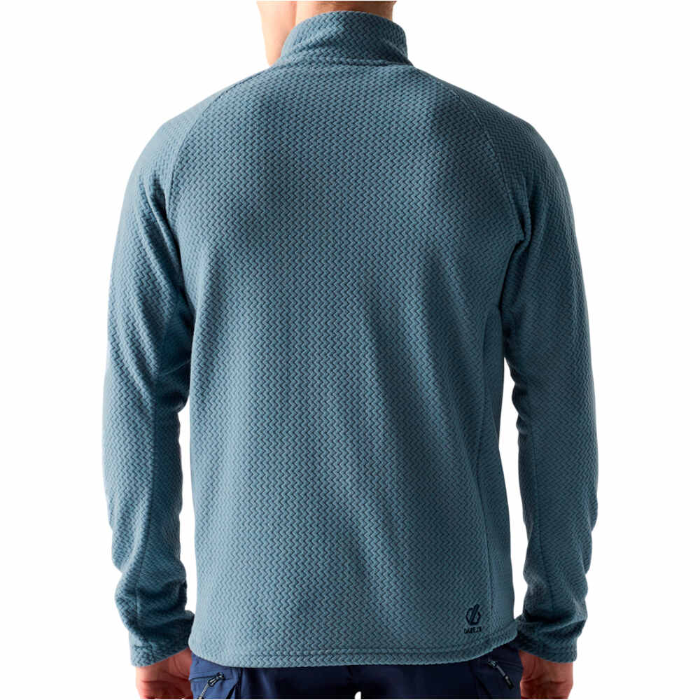 Dare2b forro polar hombre SWITCH OUT PRO AZUL vista trasera
