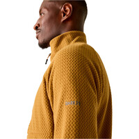 Dare2b forro polar hombre SWITCH OUT PRO MARRON vista detalle