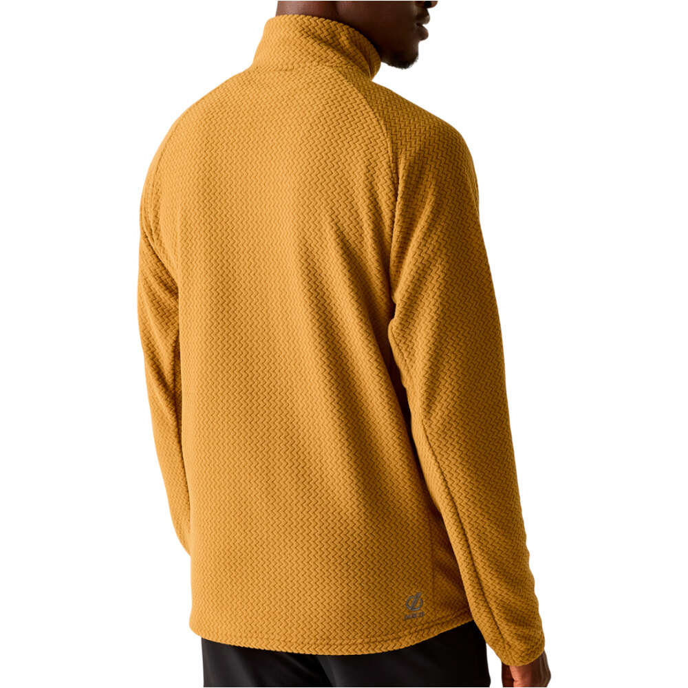 Dare2b forro polar hombre SWITCH OUT PRO MARRON vista trasera