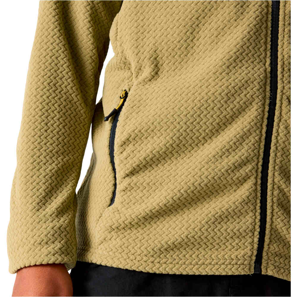 Dare2b forro polar hombre SWITCH OUT PRO VERDE vista detalle