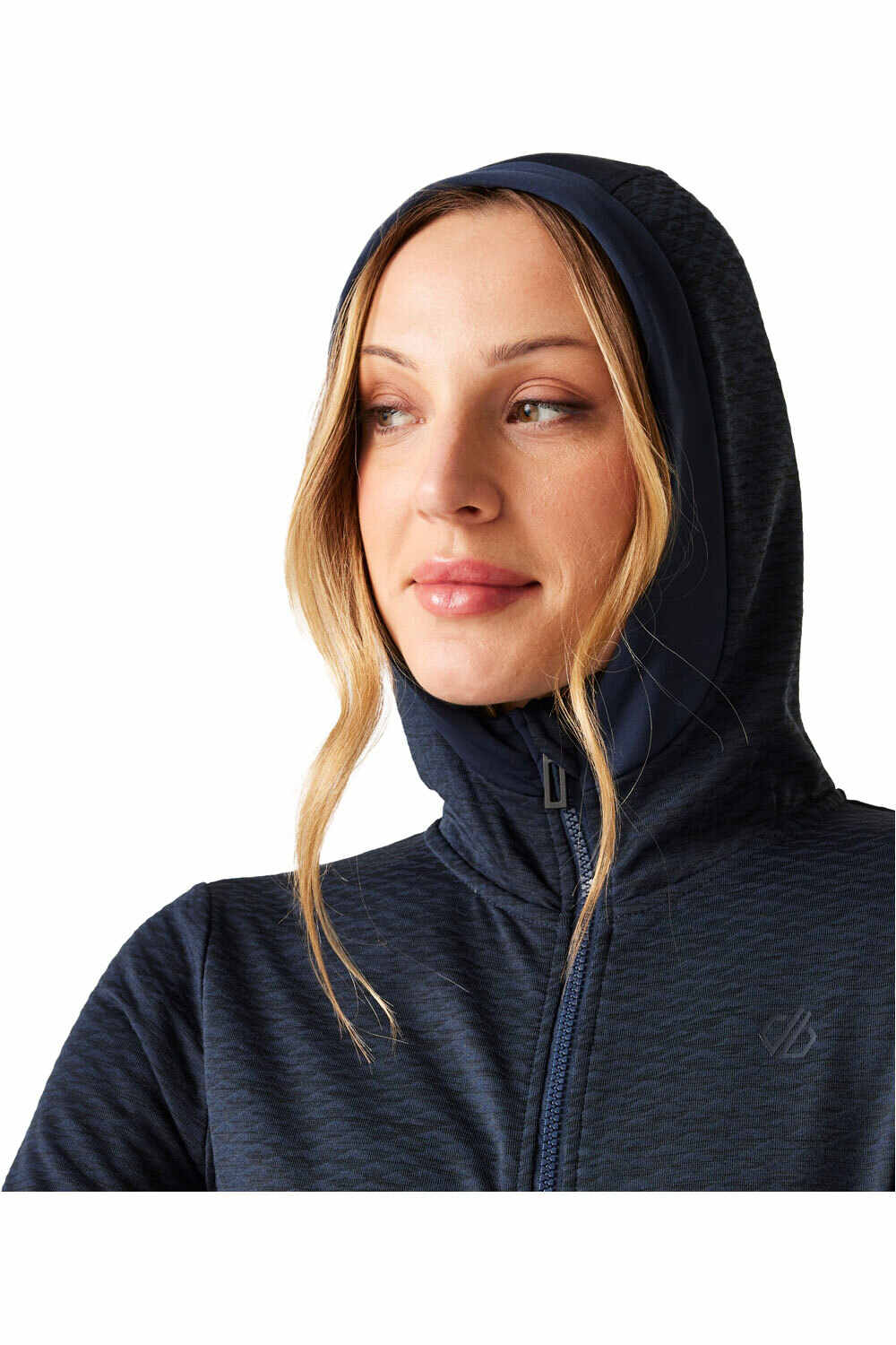 Dare2b forro polar mujer CONVEY IV AZUL vista detalle