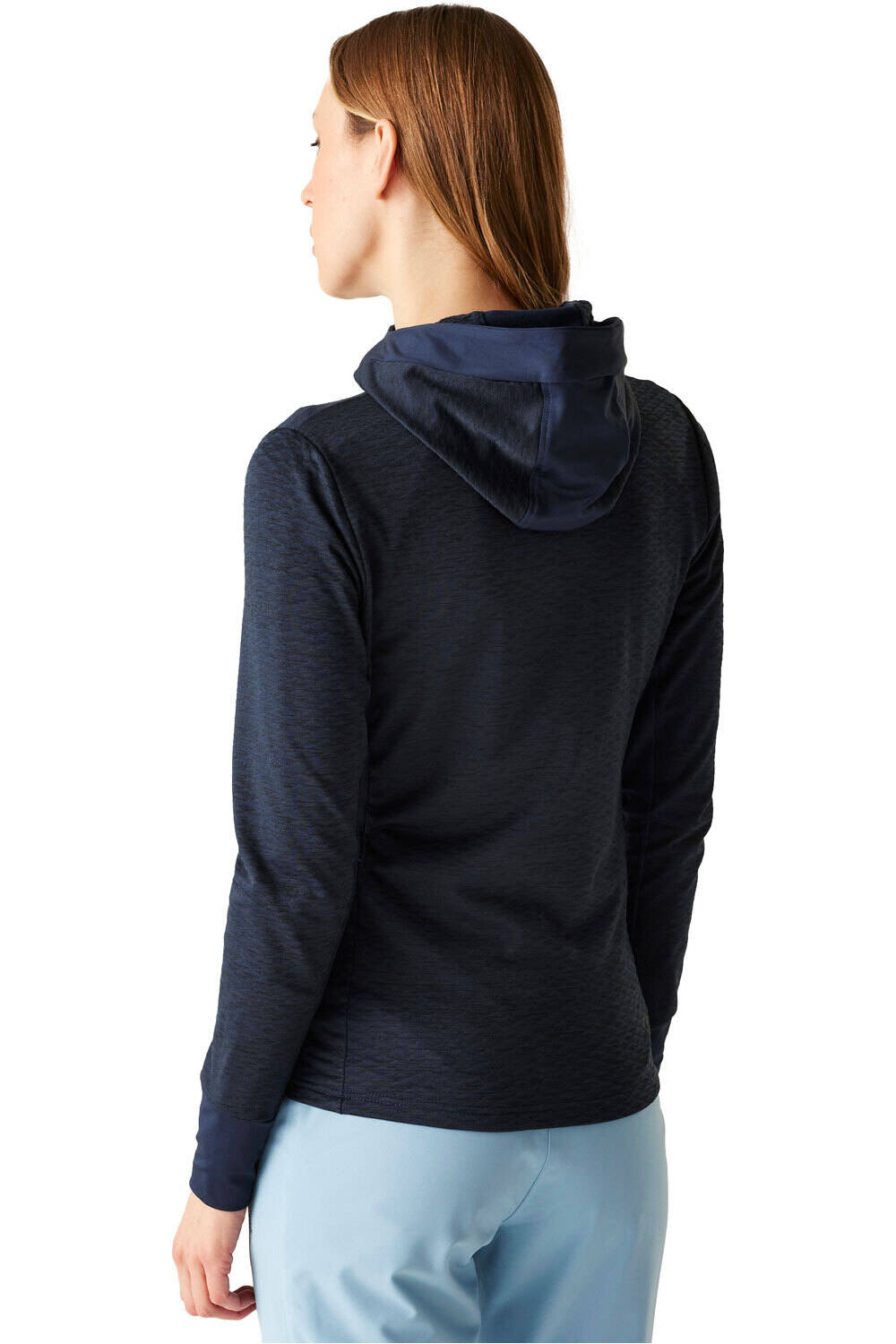 Dare2b forro polar mujer CONVEY IV AZUL vista trasera