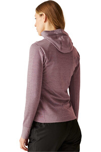 Dare2b forro polar mujer CONVEY IV ROSA vista trasera