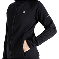 Dare2b forro polar mujer DENSITY CORE NEGRO vista detalle