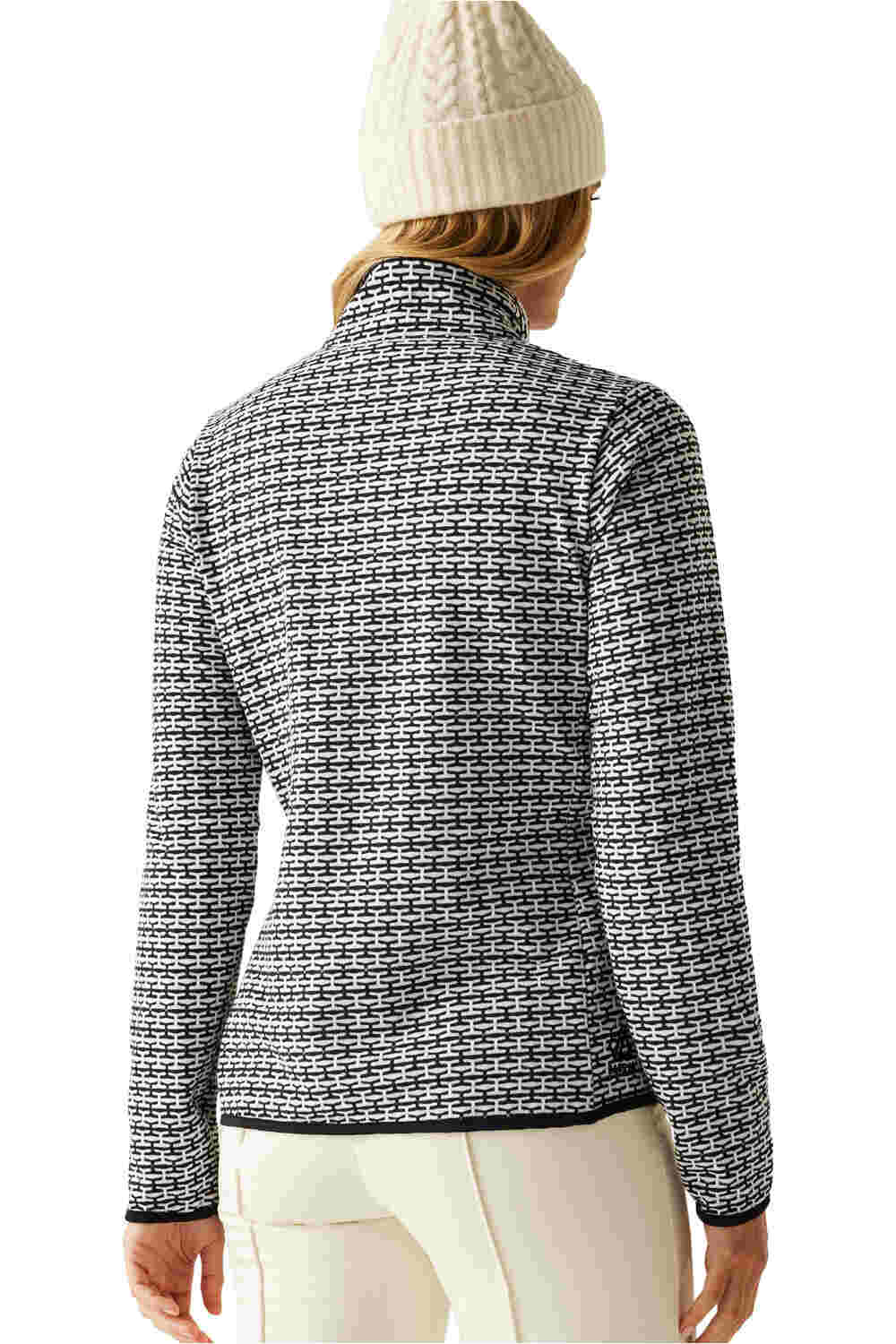 Dare2b forro polar mujer DESCEND MARRON vista trasera