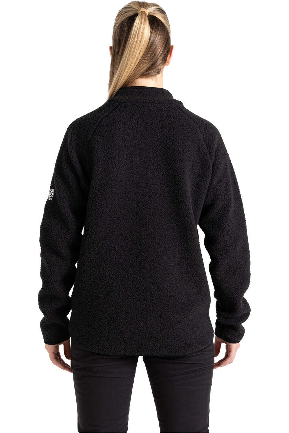 Dare2b forro polar mujer EXCURSION NEGRO vista trasera
