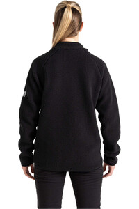 Dare2b forro polar mujer EXCURSION NEGRO vista trasera